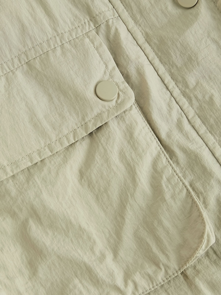 Sage Green Shower Resistant Crop Cagoule (3-16yrs) - Image 11 of 11