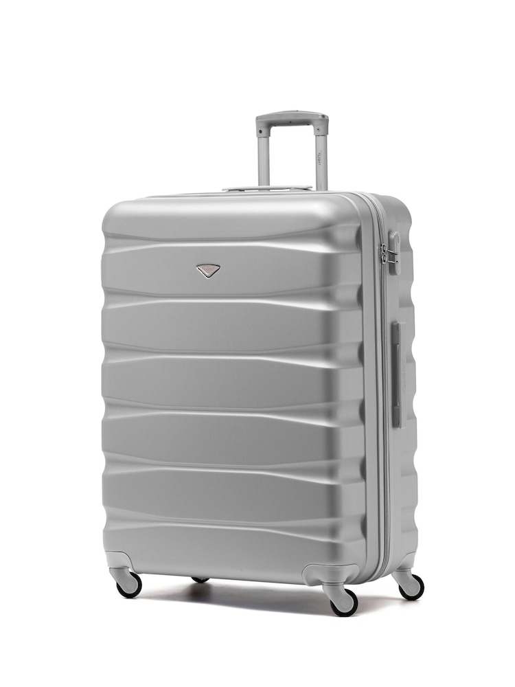 Flight Knight Large Hardcase Lightweight Check In Suitcase With 4 Wheels - Image 1 of 8