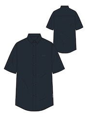 Темно-синий - Armani Exchange рубашка с короткими рукавами - Image 5 of 5
