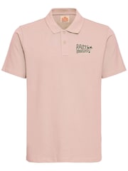 Blend Pink Maille Short Sleeve Polo Shirt - Image 5 of 5