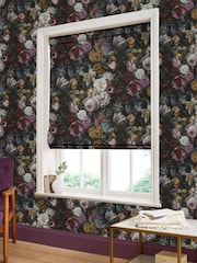 Graham & Brown Black Allure Made to Measure Roman 100% Cotton Blind - Image 5 of 6