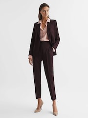 Reiss Berry Flora Wool Blend Tailored Trousers - Image 6 of 6