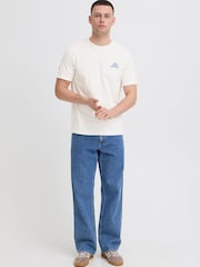 Blend White Sun Surf Crew Neck T-Shirt - Image 3 of 5