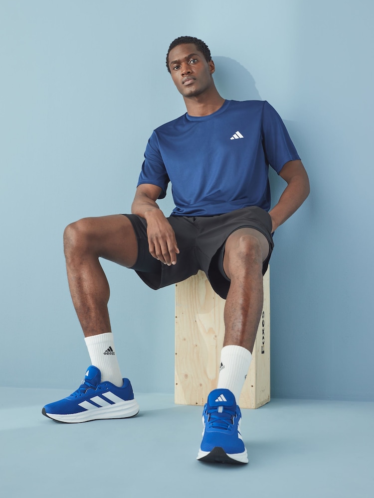 adidas Navy Blue Train Essentials Training T-Shirt - Image 1 of 6