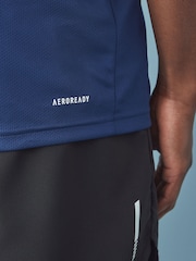 adidas Navy Blue Train Essentials Training T-Shirt - Image 5 of 6