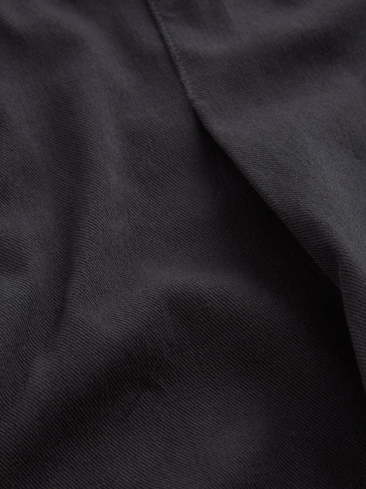 Black Pleat Jersey Mini Skirt - Image 5 of 5 Black Pleat Jersey Mini Skirt - Image 5 of 5