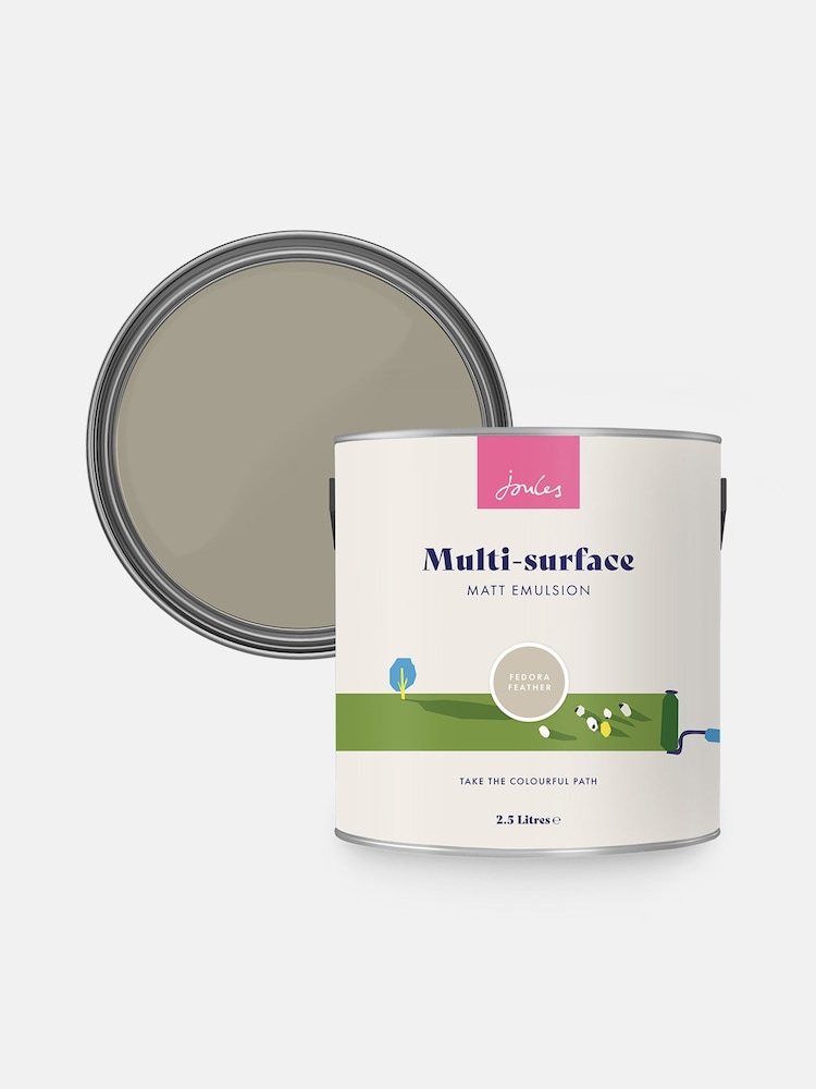 Joules Fedora Feather Multi Surface Matt Emulsion - Image 4 of 4