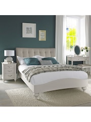Bentley Designs Soft Grey Montreux Upholstered Bed - Image 1 of 4