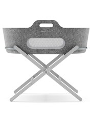 Snuz Grey Moses Basket Stand Set - Image 2 of 6
