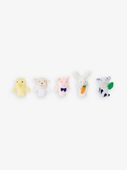 JoJo Maman Bébé Farm Animal Finger Puppets - Image 1 of 7