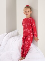 Angel & Rocket Red Amelia Star Pyjamas - Image 1 of 5
