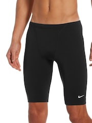 Nike Black Hydrastrong Jammer Performance Swim Shorts - Image 1 of 4