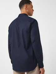 Tommy Hilfiger Blue Regular Fit Poplin Shirt - Image 2 of 6