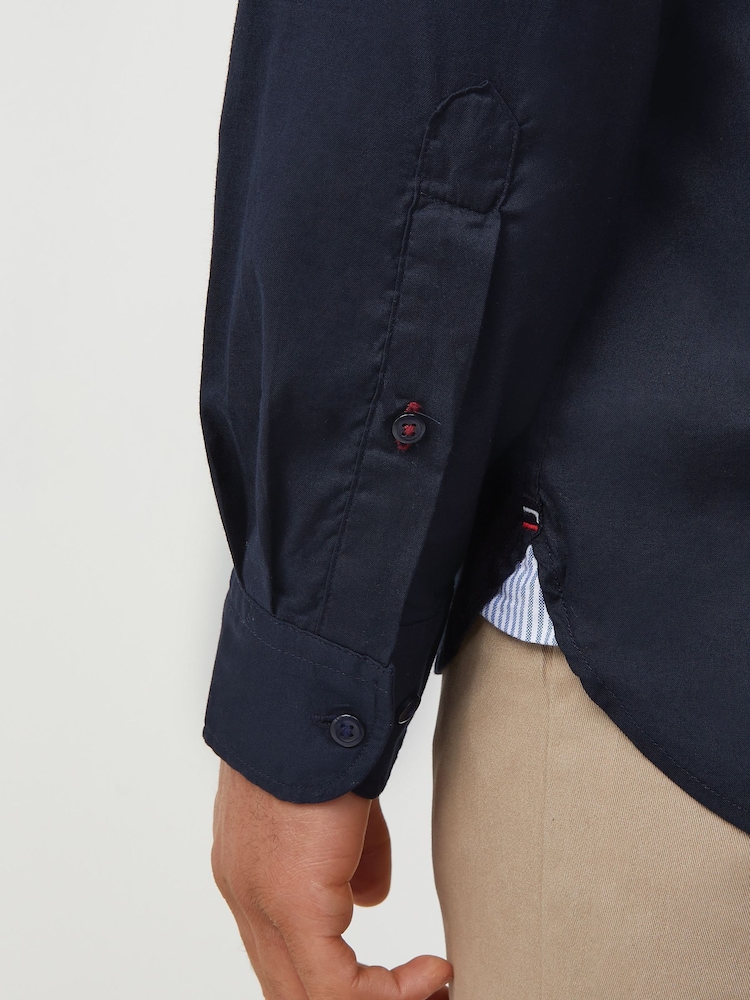 Tommy Hilfiger Regular Fit Poplin Shirt - Image 4 of 6