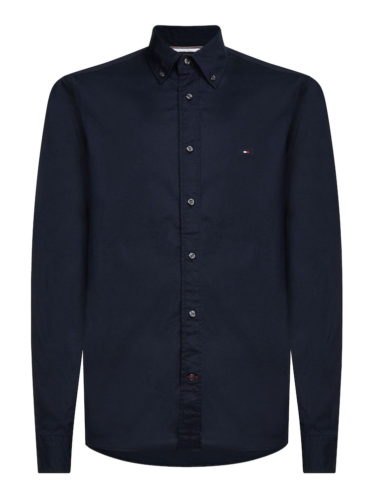 Tommy Hilfiger Regular Fit Poplin Shirt - Image 5 of 6