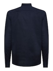 Tommy Hilfiger Blue Regular Fit Poplin Shirt - Image 6 of 6