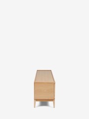 Jasper Conran London Oak Belgrave Oak Wide TV Unit - Image 5 of 9