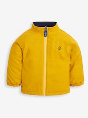 JoJo Maman Bébé Navy Blue Stegosaurus 4-In-1 Waterproof Polarfleece Jacket - Image 5 of 11
