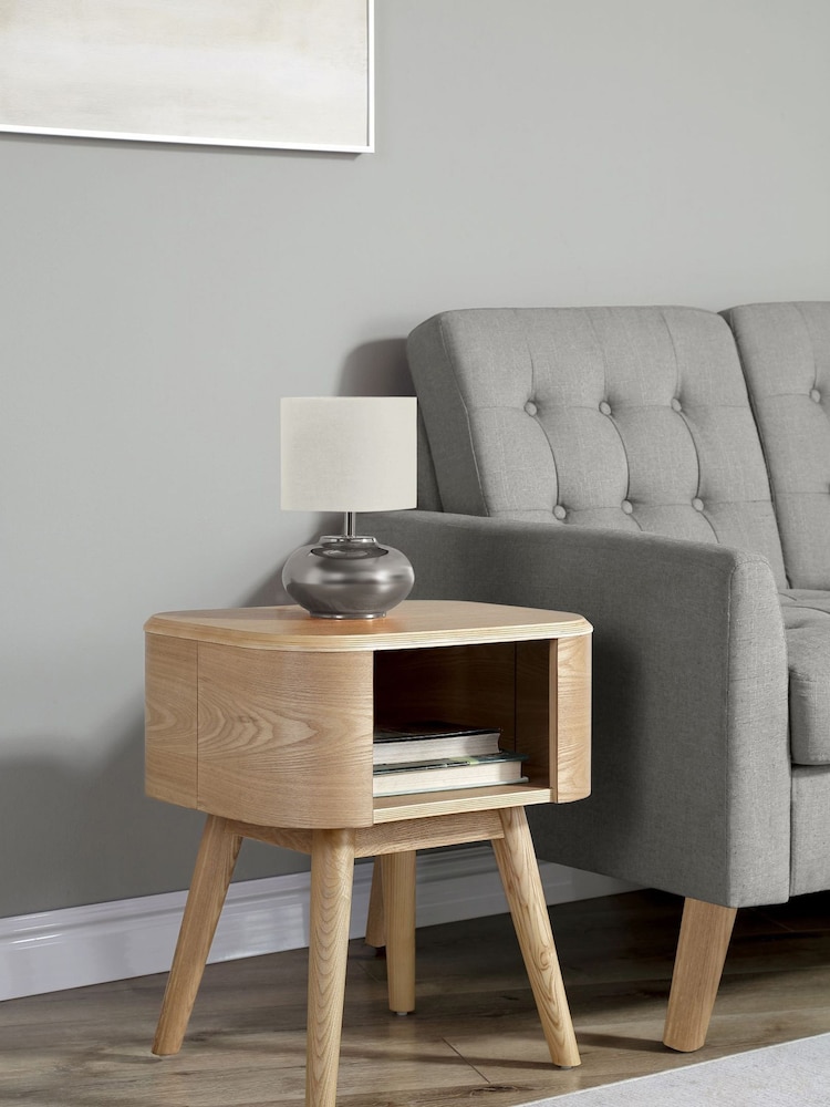 Jual Oak Oslo Side Table - Image 1 of 4