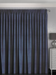 Ink Blue Paso Made To Measure Curtains - Image 2 of 9