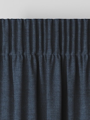 Ink Blue Paso Made To Measure Curtains - Image 6 of 9