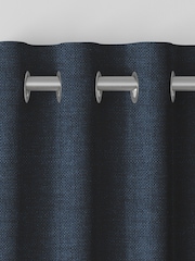 Ink Blue Paso Made To Measure Curtains - Image 7 of 9
