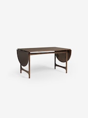MADE.COM Walnut Oak Veneer Maggie Extending Dining Table - Image 5 of 6
