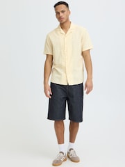 Blend Yellow Aulia Textured Open Knit Shirt - Image 3 of 5