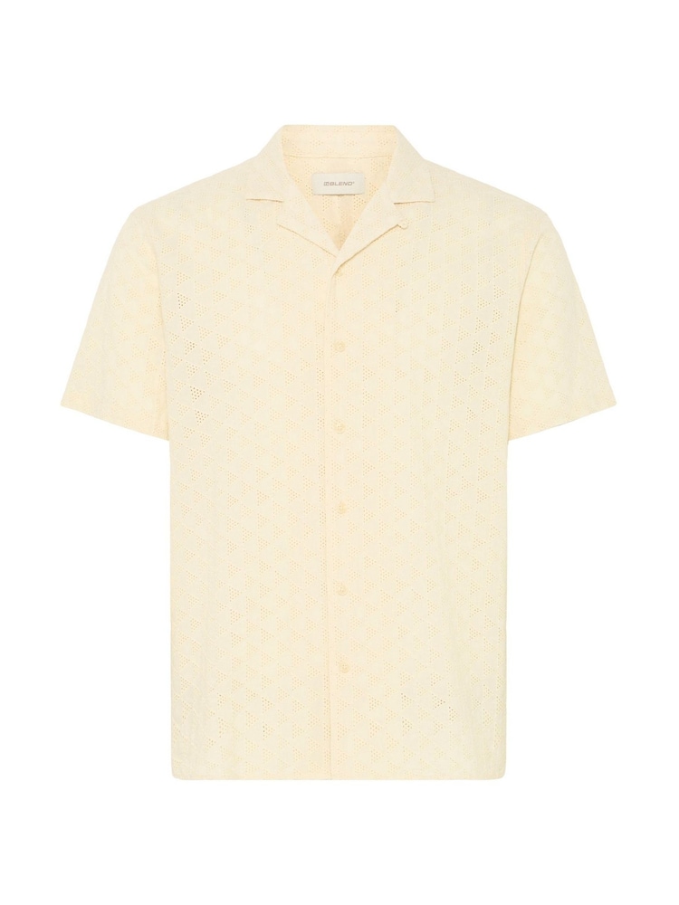 Blend Yellow Aulia Textured Open Knit Shirt - Image 5 of 5