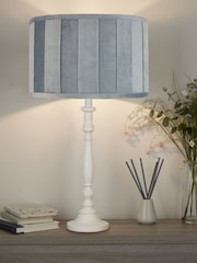 Searchlight White Lumi Candlestick Table Lamp - Image 4 of 4