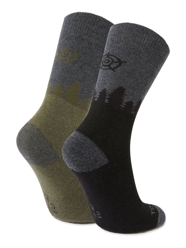 Tog 24 Black Krems Trek Socks - Image 2 of 2 Tog 24 Black Krems Trek Socks - Image 2 of 2