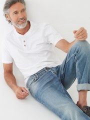 FatFace Blue Slim Authentic Wash Jeans - Image 3 of 5