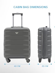 Flight Knight Ryanair Priority 4 Wheel ABS Hard Case Cabin Carry On Suitcase 55x40x20cm  Set Of 2 - Image 2 of 10