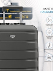 Flight Knight Ryanair Priority 4 Wheel ABS Hard Case Cabin Carry On Suitcase 55x40x20cm  Set Of 2 - Image 5 of 10