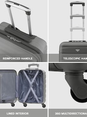 Flight Knight Ryanair Priority 4 Wheel ABS Hard Case Cabin Carry On Suitcase 55x40x20cm  Set Of 2 - Image 9 of 10
