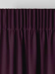 Aubergine Purple Montero Velvet Made To Measure Curtains - Image 6 of 9