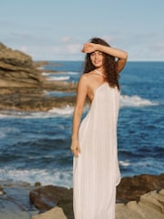 Sundress Bea White Viscose Dress - Image 2 of 5