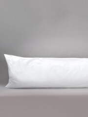 Slumberdown Little Slumbers Body Support Pregnancy 100% Cotton White Pillow - Image 2 of 5