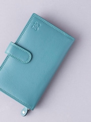 Lakeland Leather Teal Green Medium Tab Purse - Image 5 of 5