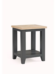 Julian Bowen Dark Grey Bordeaux Side Table - Image 2 of 4