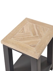 Julian Bowen Dark Grey Bordeaux Side Table - Image 4 of 4