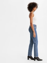 Levi's® Denim Bleach Wash 501® Original Jeans - Image 3 of 6