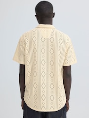 Blend Cream Akon Open Knit Shirt - Image 2 of 4
