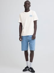 Blend White Sun Island Crew Neck T-Shirt - Image 3 of 5