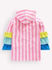 Boden Pink Fun Romie Towelling Zip-up - Image 2 of 3