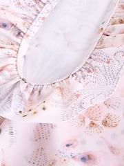 Cream Shell Long Sleeve Swimsuit (3-16yrs) - Image 7 of 7