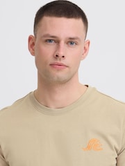 Blend Natural Sun Surf Crew Neck T-Shirt - Image 4 of 5