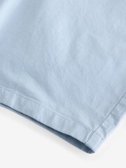 Light Blue Oxford Slim Stretch Chino Shorts - Image 7 of 9