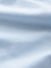 Light Blue Oxford Slim Stretch Chino Shorts - Image 9 of 9
