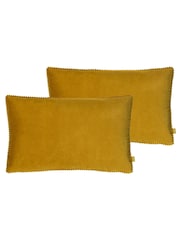 furn. 2 Pack Yellow Cosmo Filled Cushions - Image 1 of 4